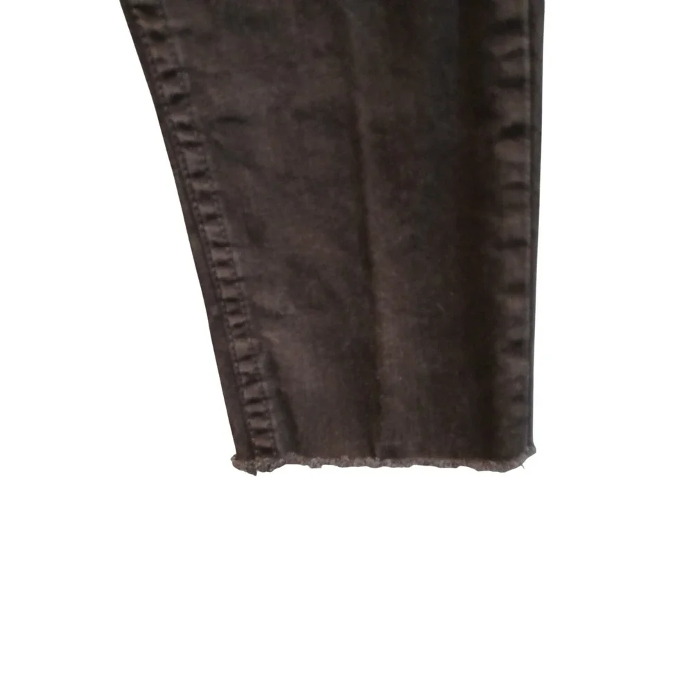 True Religion Geno Relaxed Slim Jeans Mens 36 Black Cut Off  Horseshoe READ
